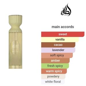 New Lattafa Angham Body Mist Spray Full Bottle 250ML Middle Eastern House